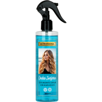 Ondas Surferas con algas azules